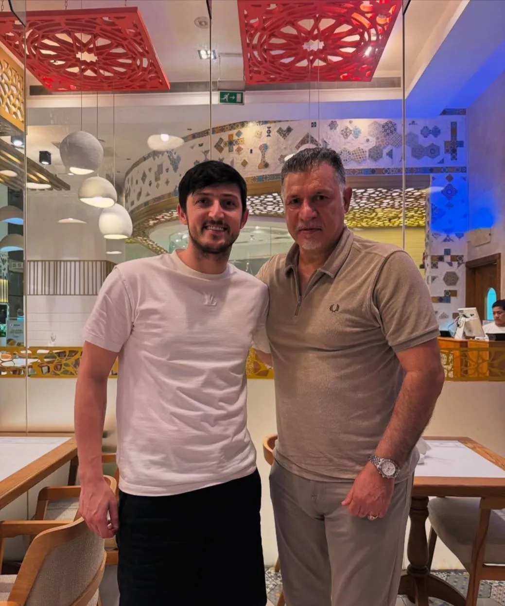 علی دایی و سردار آزمون
