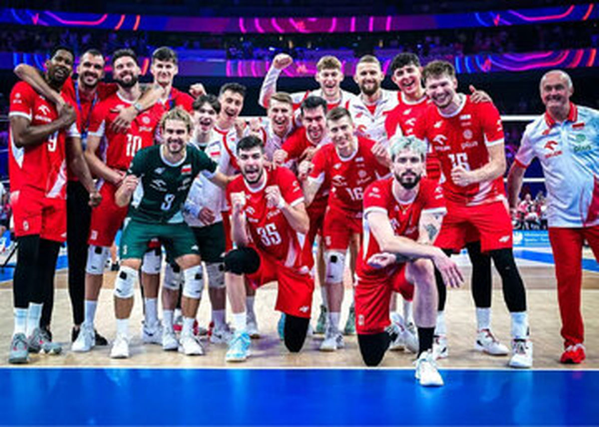  لهستان قهرمان لیگ ملت‌های والیبال شد