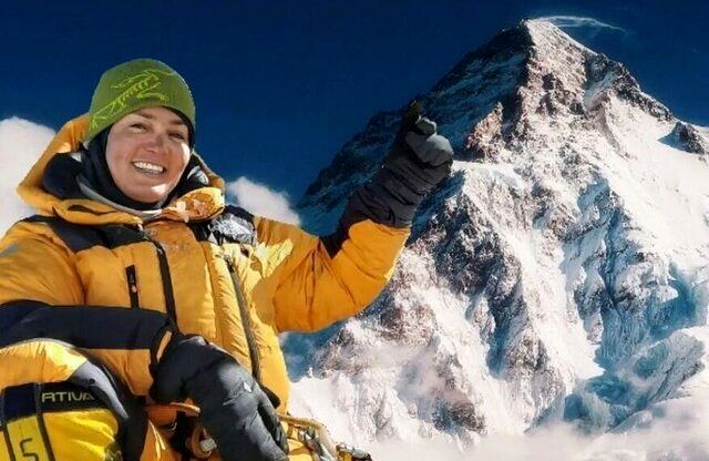 افتخاری بزرگ‌ برای کوهنورد زن ایرانی