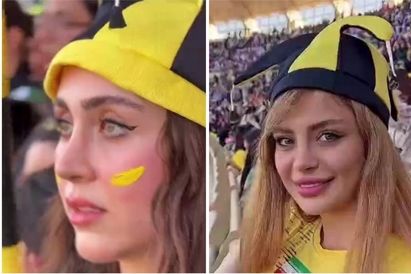 ببینید/ دختران شیرازی طرفدار فجر سپاسی در بازی مقابل استقلال 