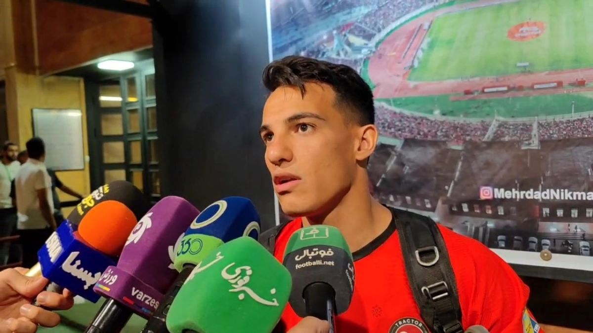 چرخش و شوت زیبا؛ گل اول تراکتور به پرسپولیس توسط امیرحسین حسینزاده در دقیقه 89