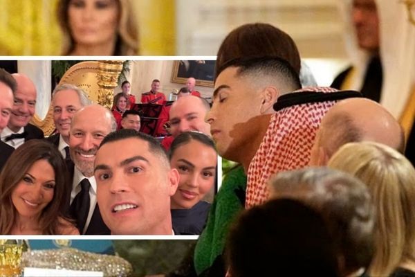 سلفی پربازدید کریستیانو رونالدو در کاخ سفید؛ با حضور ایلان ماسک، اینفانتینو و جورجینا