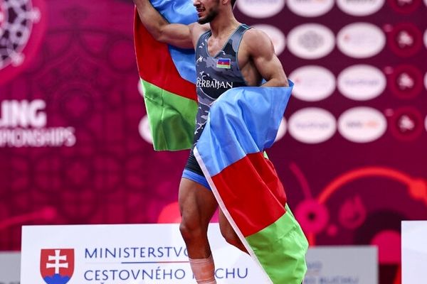 جمهوری آذربایجان قهرمان کشتی فرنگی اروپا شد
