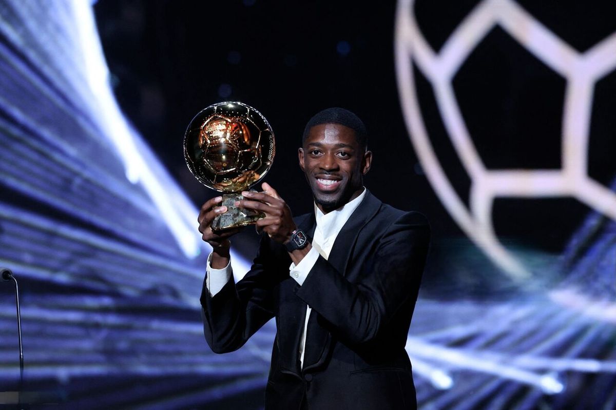 عثمان دمبله برنده توپ طلا ۲۰۲۵ شد