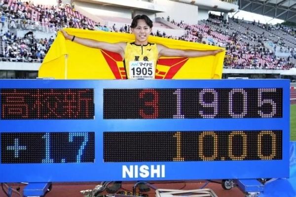 زلزله در دوومیدانی جهان؛ ژاپنی ۱۶ ساله رکورد ۲۰ سالگی بولت را زد

