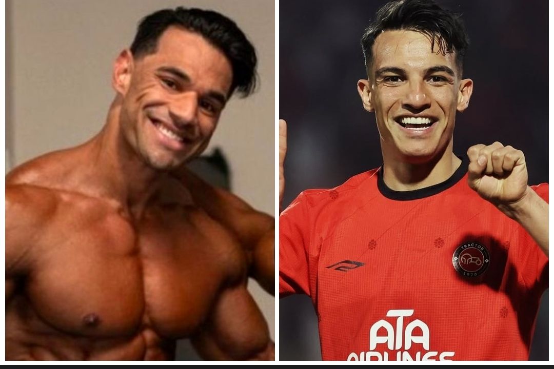 شباهت جالب علی بلال، نایب قهرمان افغانستانی مسترالمپیا با امیرحسین حسین زاده، بهترین بازیکن لیگ برتر فوتبال ایران 