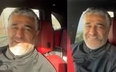 ببینید/ تصویری از پژمان جمشیدی بعد از آزادی