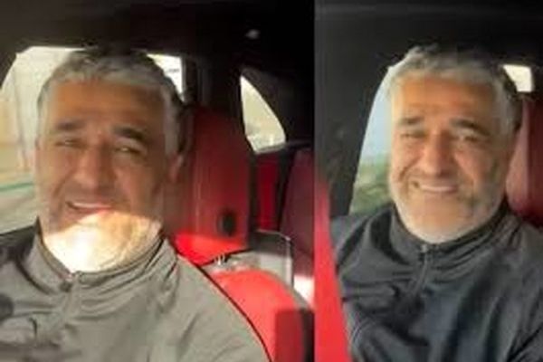 ببینید/ تصویری از پژمان جمشیدی بعد از آزادی