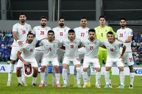 رختکن تیم ملی ایران پیش از دیدار دوستانه مقابل روسیه